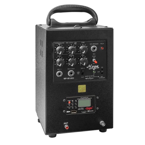 Mega MP-99UEC With Bluetooth,USB,Recording , Echo And UHF Cordless Mike